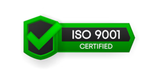 ISO 9001:2015 Certified badge